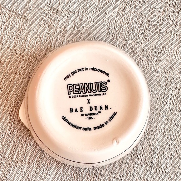 Peanuts Rae Dunn Snoopy & Woodstock Ceramic Measuring Cups 4 Designs NEW! - Picture 6 of 6